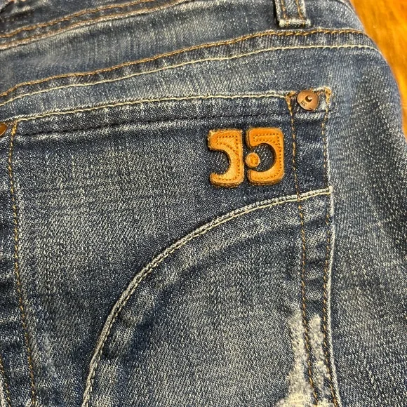 Joe's Jeans Blue Boot Cut Denim with Natural Fading Size 28 - Picture 7 of 8